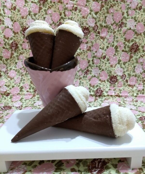 Cone trufado Ninho com Nutella
